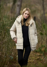 Load image into Gallery viewer, Ecru Faux Fur Panelled Jacket 0226-2459-64 - Junge
