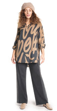 Load image into Gallery viewer, Black Taffeta Detail Trouser 835 150/99 - Doris Streich Winter 2026
