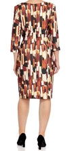 Load image into Gallery viewer, Brown Print Dress - Georgedé
