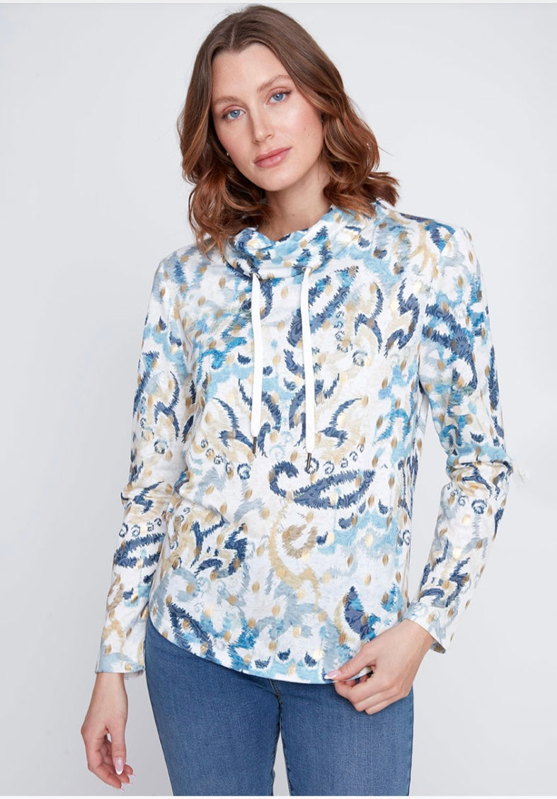 Multi Colour Top 252-5001 - Coco Y Club