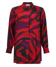 Load image into Gallery viewer, Maroon Print Shirt 86260 - Noen
