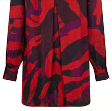 Load image into Gallery viewer, Maroon Print Shirt 86260 - Noen

