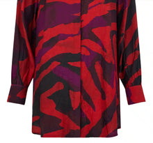Load image into Gallery viewer, Maroon Print Shirt 86260 - Noen

