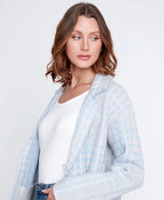 Load image into Gallery viewer, Light Blue Cardigan 2523034 - Coco Y Club
