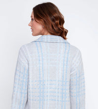 Load image into Gallery viewer, Light Blue Cardigan 2523034 - Coco Y Club
