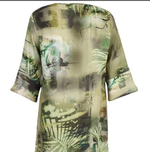 Load image into Gallery viewer, Khaki Linen Print Dress - Doris Streich
