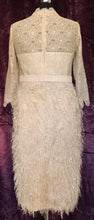 Load image into Gallery viewer, Taupe Feather Dress - Wedding Collection
