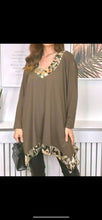 Load image into Gallery viewer, Khaki Tunic - Malissa J
