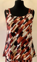 Load image into Gallery viewer, Brown Chiffon Top and Jacket Set - Georgedé
