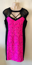 Load image into Gallery viewer, Pink Black Dress and Jacket - Tia
