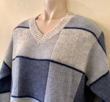 Load image into Gallery viewer, Blue and Grey Jumper - Paz Torras
