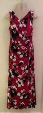 Load image into Gallery viewer, Red White Black Floral Maxi - Gina Bacconi
