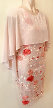 Load image into Gallery viewer, Apricot Embroidered Chiffon Dress - Wedding Collection
