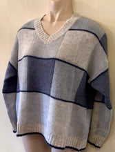 Load image into Gallery viewer, Blue and Grey Jumper - Paz Torras
