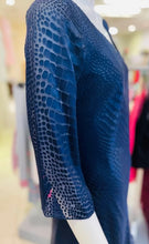 Load image into Gallery viewer, Navy Silk Dress - Wedding Collection
