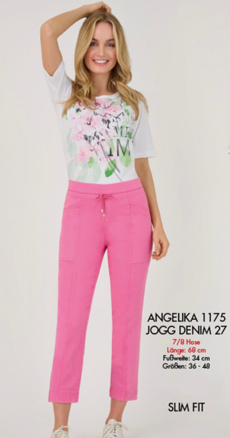 Pink Jean Joggers - Anna Montana