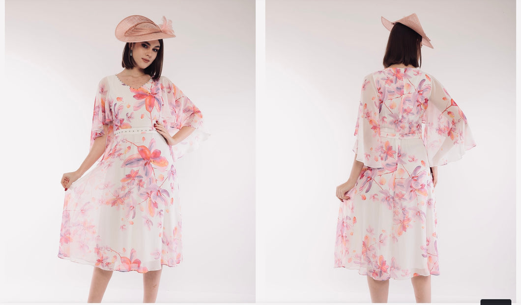 Floaty Print Dress - Wedding Collection