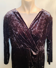 Load image into Gallery viewer, Pewter Grey Velvet Dress - Evening Wear
