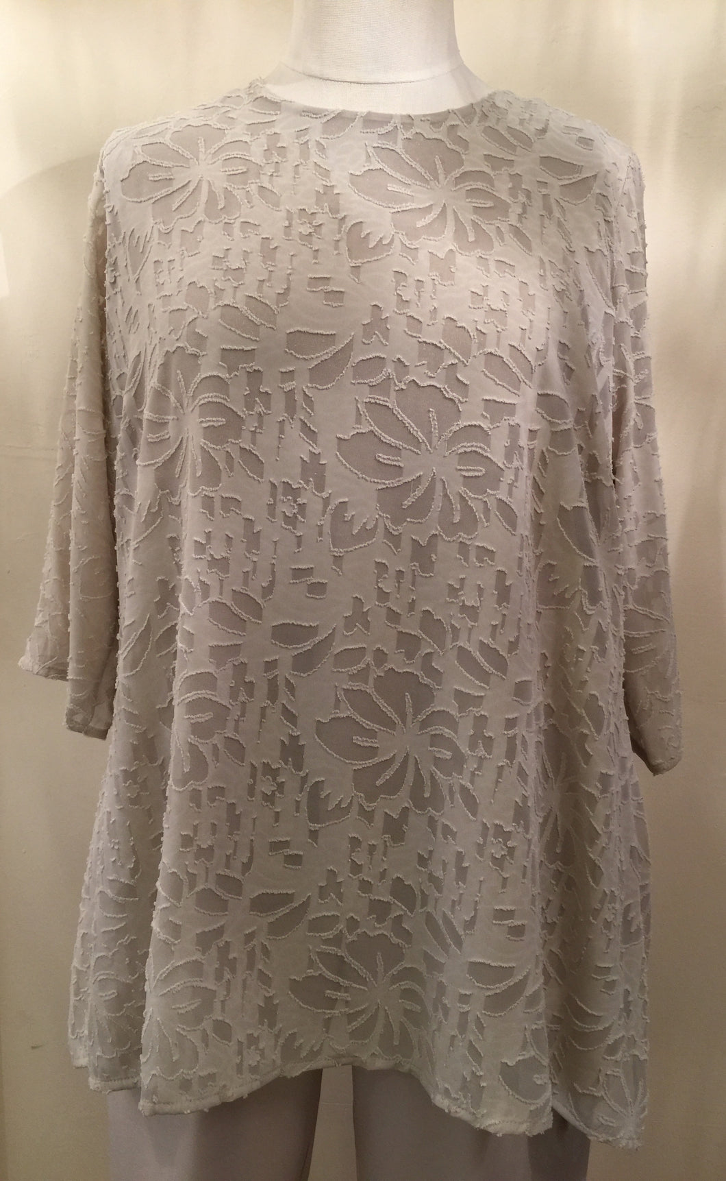 Sand Tunic with Embossed Flower - Personal Choice